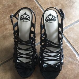 Fergableious black heels